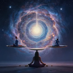 infinite complexity functioning within elegant simplicity to find balance through the mind and universe