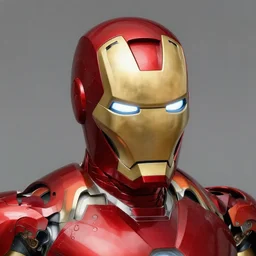 Iron man with his helmet on by William Adolphe Bouguereau