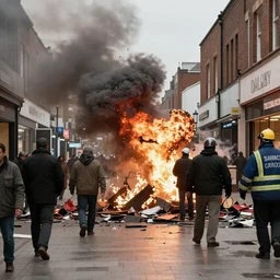 Aftermath of Dalby mall explosion