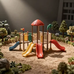a diorama playground