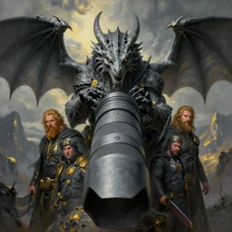 grey dragon long lens close up by greg rutkowski, drark, marvel comics, dark, plutus su and chris scalf and lucas graciano and billy christian, symmetrical, mountains, grey and gold color palette, painting, d & d, fantasy, detailed, realistic, complimentary colors, light, artstation, cinematic, dramatic lighting, close up, storm clouds, hudson river school