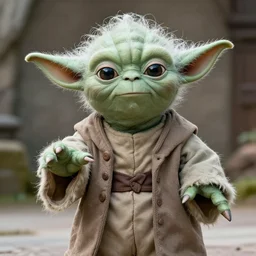 e. t as yoda, et cosplay as yoda
