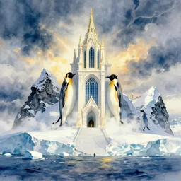 splendorous and venerable Antarctica dynamic lighting, cinematic, establishing shot, extremely high detail, photo realistic, cinematic lighting, watercolor, intricate line drawings, 8k resolution
