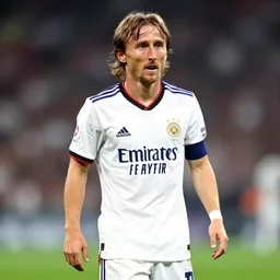 luka modric, digital art