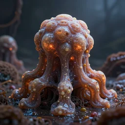 living blob made out of acid, hd