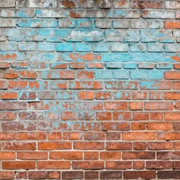 old painted brick texture