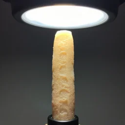 rhizomorphs, microscopy, first person view, light mode, fluorescent lamp, rembrandt lighting, tremella fuciformis, diorama, abstract sculpture, graffiti elements, kiki smith
