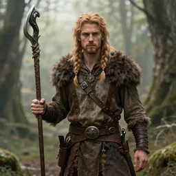 character portrait male hobbi fantasy