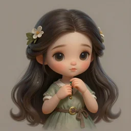 lullaby cute and adorable, pretty, beautiful, dnd character art portrait, matte fantasy painting, deviantart artstation, by jason felix by steve argyle by tyler jacobson by peter mohrbacher, cinematic