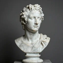 “marble bust of owen wilson”