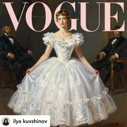 vogue magazine, instagram fashion, ilya kuvshinov, john singer sargent, oil painting, shaft anime key visual, trending on artstation, ballroom dress, intricate