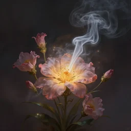 smoke, bloom, lighting. fantasy, digital painting, hd, detailed.