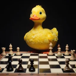 andy warhol duck chess