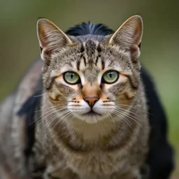 a feline cat - chimpanzee - hybrid, animal photography