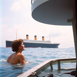 a film still of the titanic in baywatch 1 9 8 9