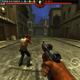 a screenshot from quake ( 1 9 9 6 ), 4 k hd