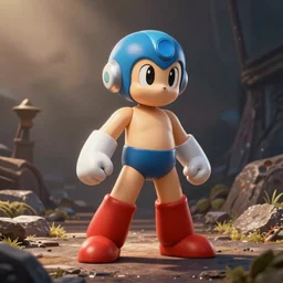 Chonkers Megaman unreal engine render