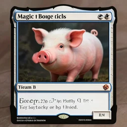 magic the gathering pig card