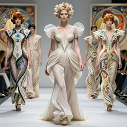 queen of jupiter by iris van herpen, alphonse mucha, zdzisław beksinski, raymond swanland, iris van herpen. highly detailed!, hyper - real, beautiful!