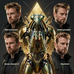 cyberpunk praying mantis mech portrait, Marco plouffe, Rafael grassetti, vitaly bulgarov, daytoner artstation matte painting, mech concept art, rpg portrait, high detail, cinematic lighting, high contrast, depth of field, futuristic portrait, golden ratio, rule of thirds, surrealism, high tech, sci fi, trending on artstation
