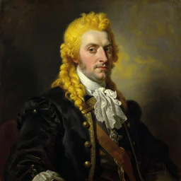 neoclassical portrait of the king in yellow, by jacques - louis david, by greg rutkowski, by zdzisław beksinski, by josep tapiro baro, trending on artstation, featured on pixiv, masterpiece, oil on canvas, cinematic composition, dynamic beautiful lighting,
