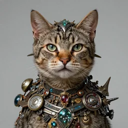 cat like fantasy character portrait, natalie portman, ultra realistic, wide angle, intricate details, the fifth element artifacts, highly detailed by peter mohrbacher, hajime sorayama, wayne barlowe, boris vallejo, aaron horkey, gaston bussiere, craig mullins