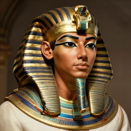 a highly detailed egyptian portrait of phil coulson, james gurney, james jean