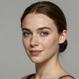 portrait of actress rooney mara, subtle smile, high detail, concept art, artstation by Martina Johanna