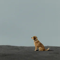 the lonely dog by max masnyy