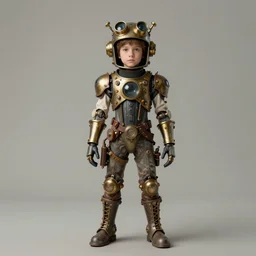 ( ( ( ( ( 2 0 5 0 s retro future 1 0 year boy old super scientest in steampunk mechanics costume full portrait. muted colors. ) ) ) ) ) by jean - baptiste monge!!!!!!!!!!!!!!!!!!!!!!!!!!!!!!