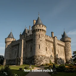 medieval castle, by esther rolick