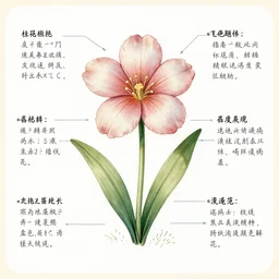 flower biology diagram