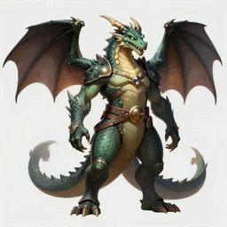 dragon, dungeon and dragons, character concept, very detailed, trending on artstation, portrait