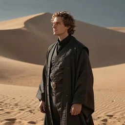 paul atreides from dune in jan duursema detailed and realistic style