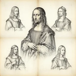 undiscovered design blueprints from leonardo da vinci, renaissance, 4 k