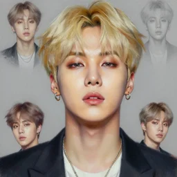 very detailed masterpiece painting of Jimin from BTS, featured in artstation, concept art by Greg Rutkowski, WLOP, Dan Mumford, Christophe Vacher