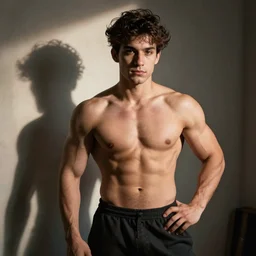A bodybuilding Jewish pale nerd