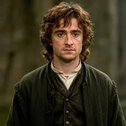 Daniel Radcliffe as frodo in lord of the rings