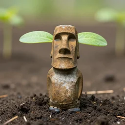 happy moai seedling