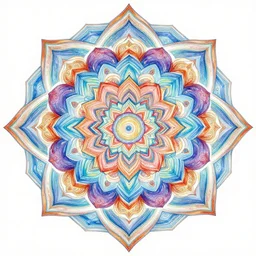 an overdetailed maximalist psychedelic visionary fullbody portrait artwork by cameron gray. mandala inspired motives in the background. everything made of energy and lightnings. spiralling composition. influenced by igor goryunov. limited blue colorpalette.