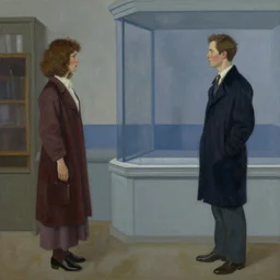 a scene from the movie stalker, by jenny saville and edward hopper