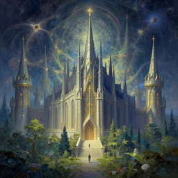 a beautiful scenic matte digital art piece of the kingdom avalon within the arthurian legendarium painted by james gurney. masterpiece. in the style of google deepdream and fractals.