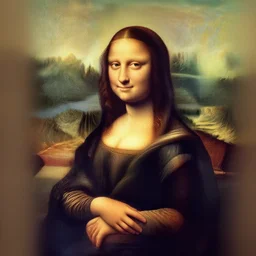 dog as the monalisa