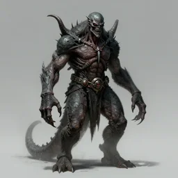 cthulu titan full body creature horror concept art