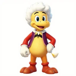 image of ronald mcdonald as an enemy in spyro the dragon video game, with low poly playstation 1 graphics, upscaled to high resolution