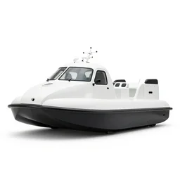 oversized hovercraft, 8k product photo, isolated on a pure white background, centered, entire object in frame, sharp focus, soft studio lighting