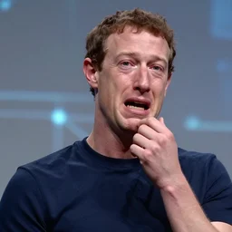 mark zuckerberg crying in terror of getting assimilated by the ai metaverse he paid to create