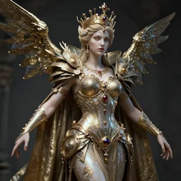 queen of venus, 4 k, intricately detailed, jaw dropping, surreal, octane render