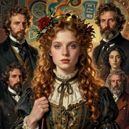 hyper realistic photography of dystopian victorian adventurer girl brom, mucha, moebius, craig mullins, juan gimenez adolphe bouguereau, beksinski, delvaux, bosch, artstation cgsociety festival
