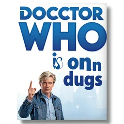 comic book cover for'doctor who is on drugs ', art by alex ross
